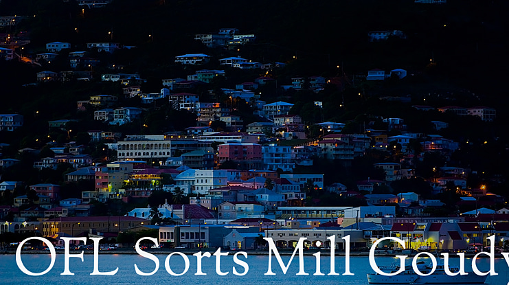 OFL Sorts Mill Goudy Font Family