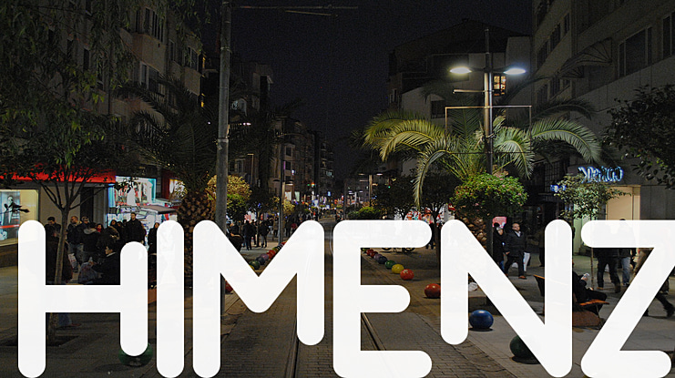 HIMENZ Font