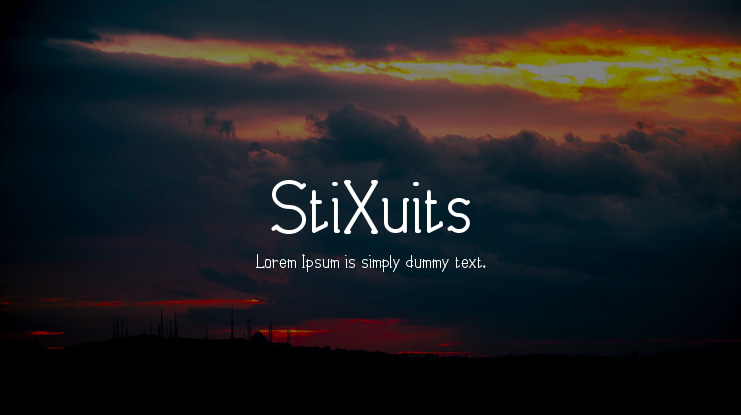 StiXuits Font