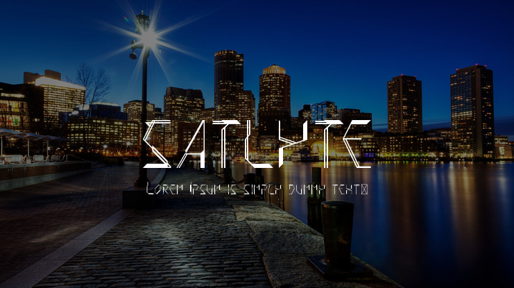 SATLYTE Font