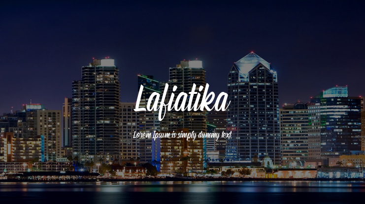Lafiatika Font