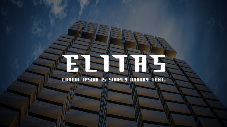 ELITAS Font