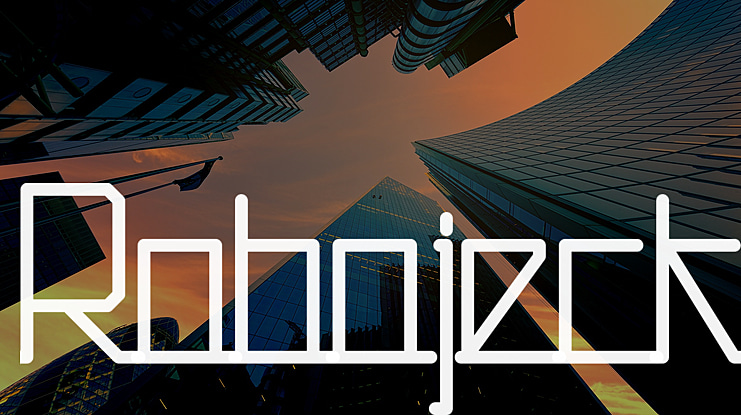 Robojeck Font