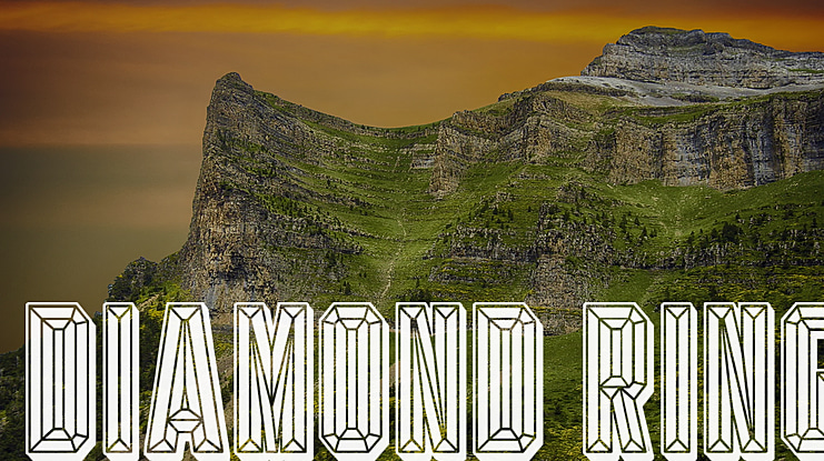 Diamond Ring Font Family