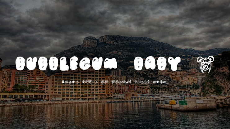 BUBBLEGUM BABY s Font