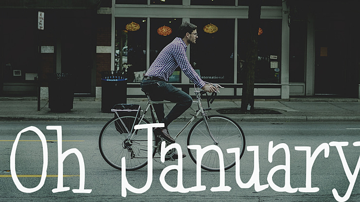 Oh January Font