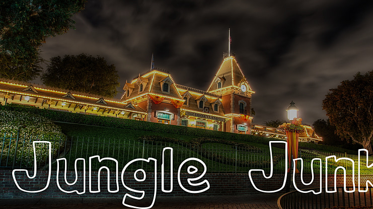 Jungle Junk Font
