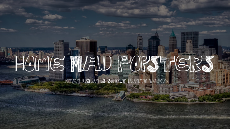 Home Mad Popsters Font