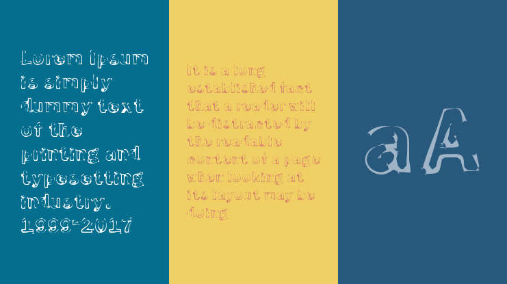 Smoke Disturbed Font