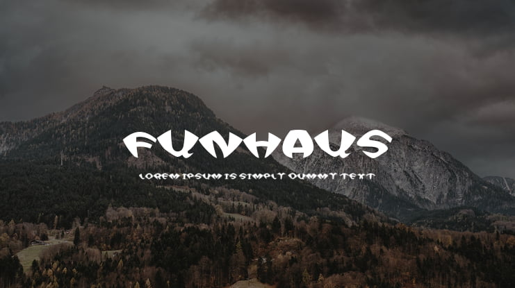FunHaus Font