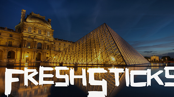 FreshSticks Font