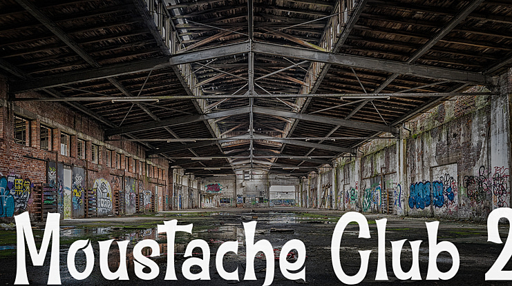 Moustache Club 2 Font Family