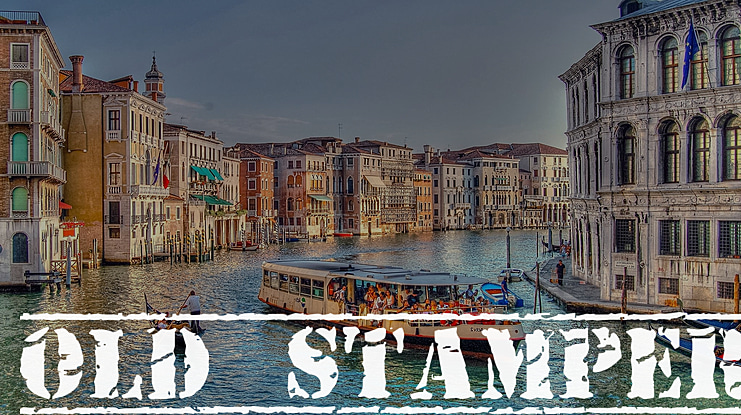 Old Stamper Font
