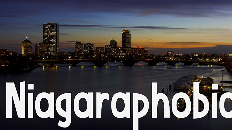 Niagaraphobia Font
