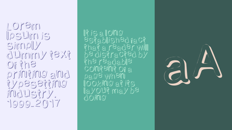 WOODCUTTER SUTIL SHADOW Font