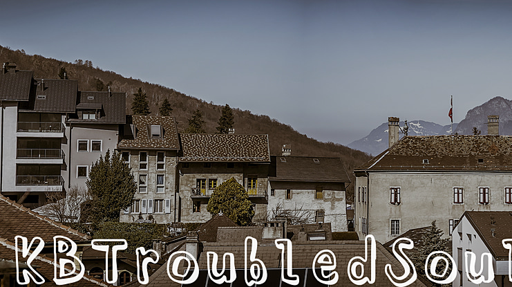 KBTroubledSoul Font