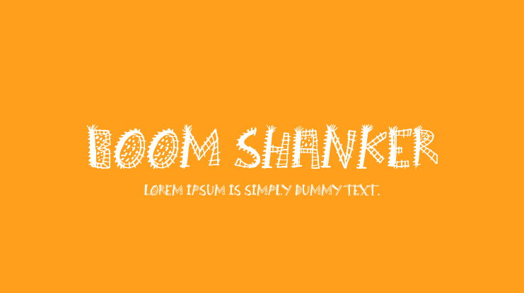Boom Shanker Font
