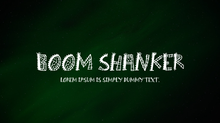 Boom Shanker Font