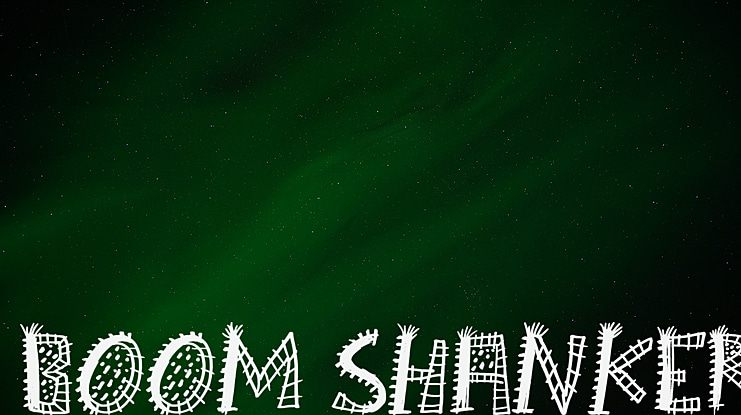 Boom Shanker Font
