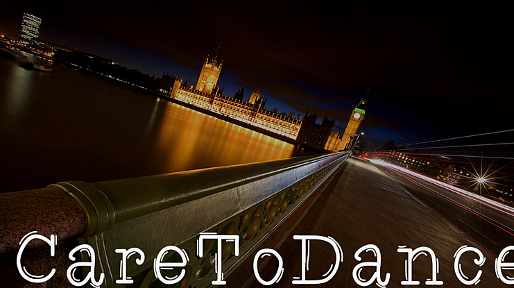 CareToDance Font