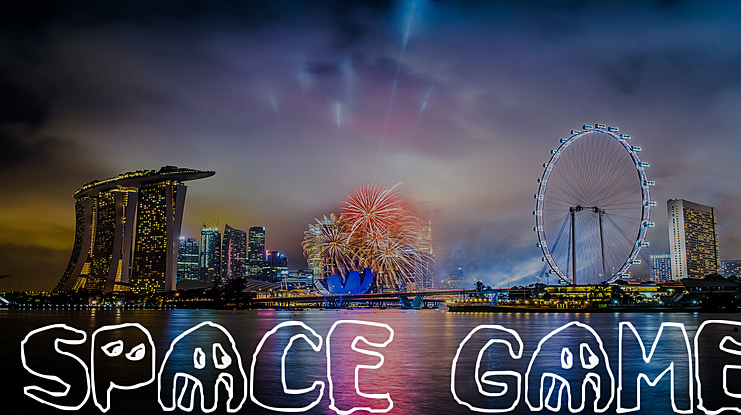 Space Game Font