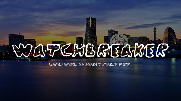 WatchBreaker Font