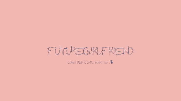 FutureGirlfriend Font