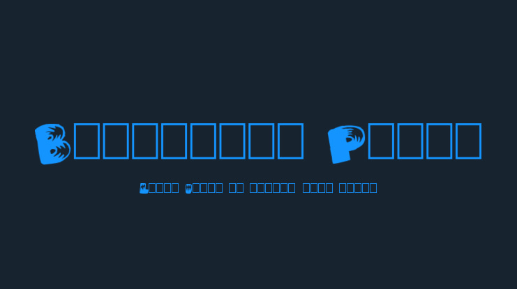 Brightoon Plain Font Family