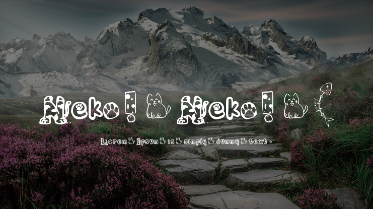 Neko! Neko! ( Font