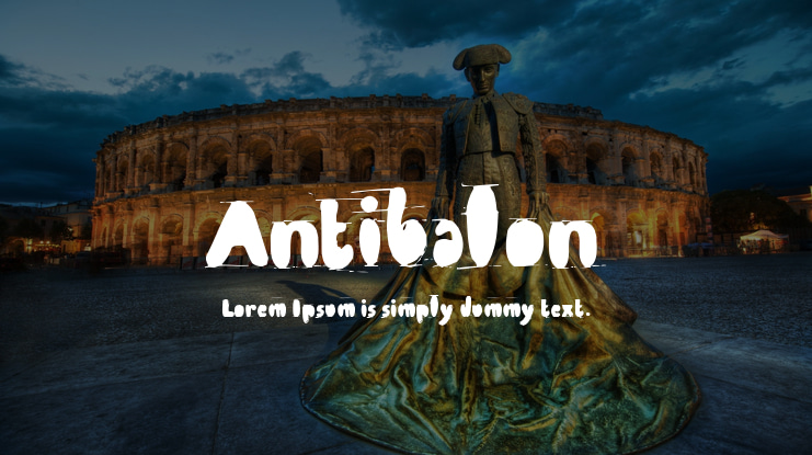 Antibalon Font