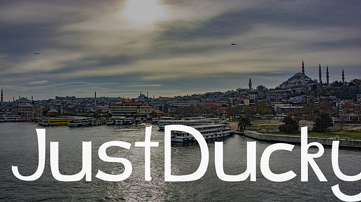JustDucky Font