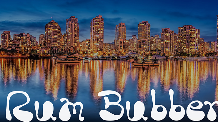 Rum Bubber Font