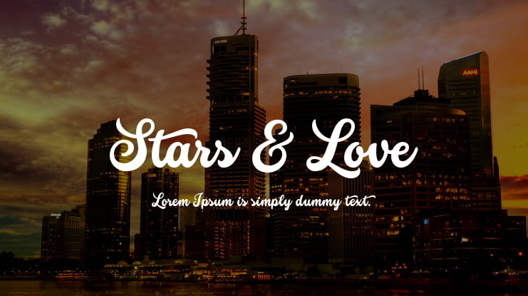 Stars & Love Font