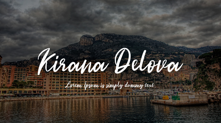 Kirana Delova Font