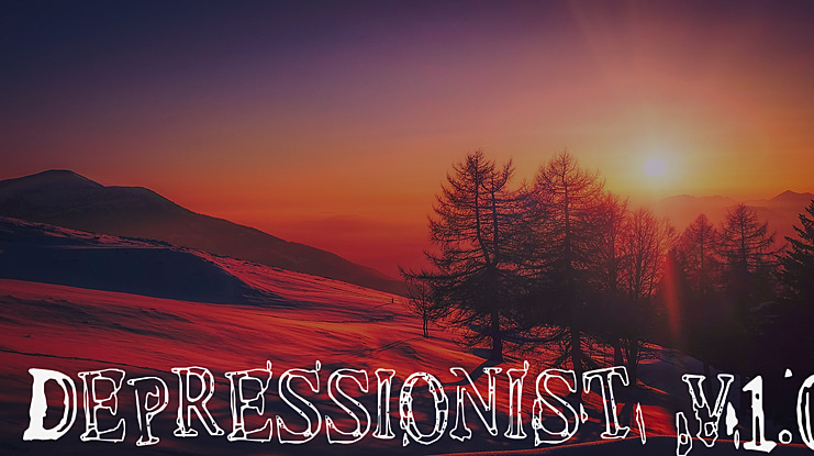 Depressionist 1 Font