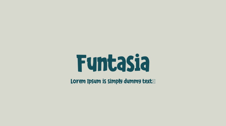 Funtasia Font