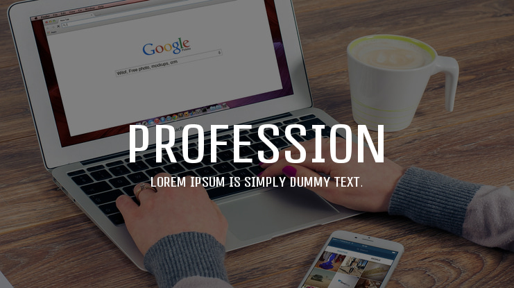 Profession Font