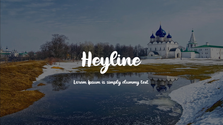 Heyline Font