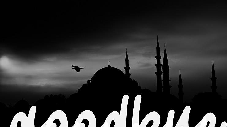 goodbye Font
