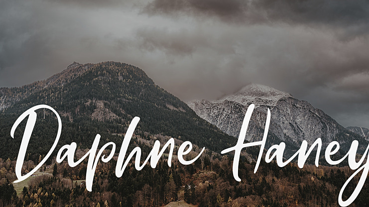 Daphne Haney Font