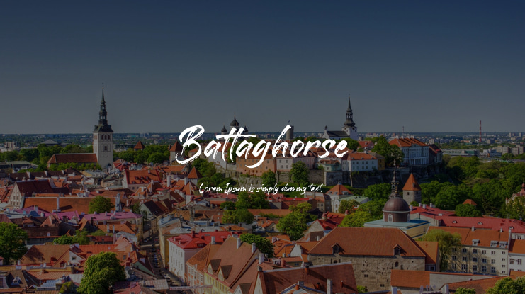 Battaghorse Font