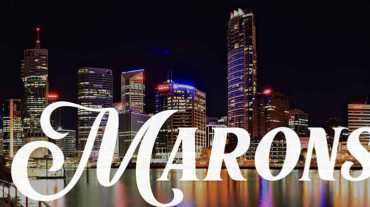 Marons Font