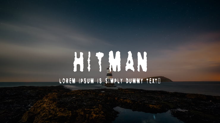 Hitman Font