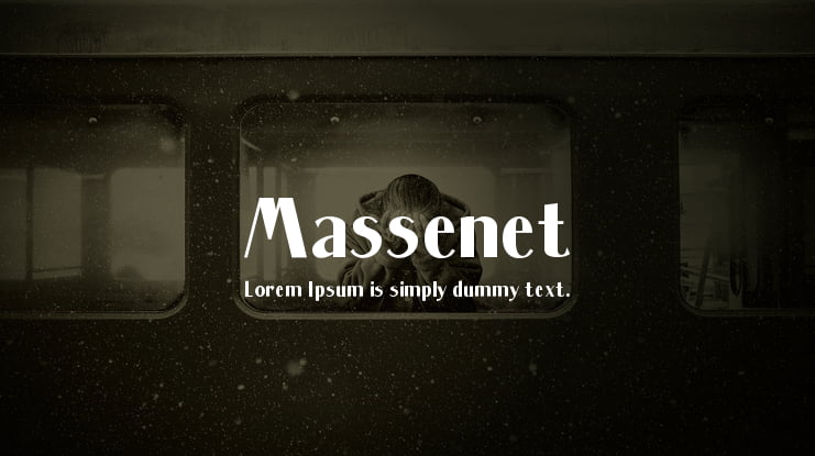 Massenet Font Family