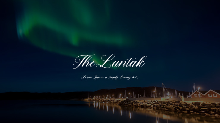 TheLantak Font
