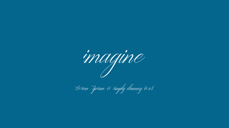 imagine Font