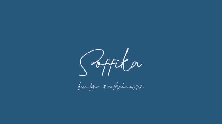 Soffika Font