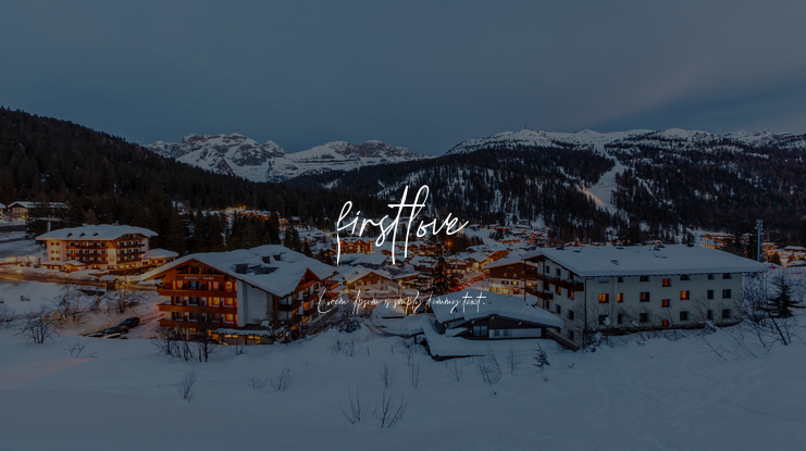 firstlove Font
