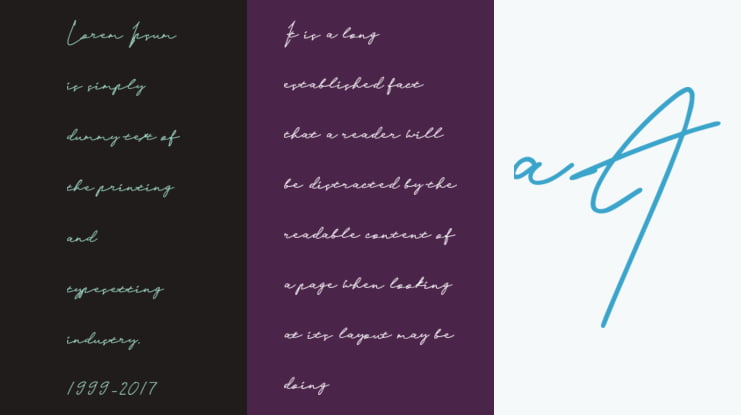 The Bright Road Font