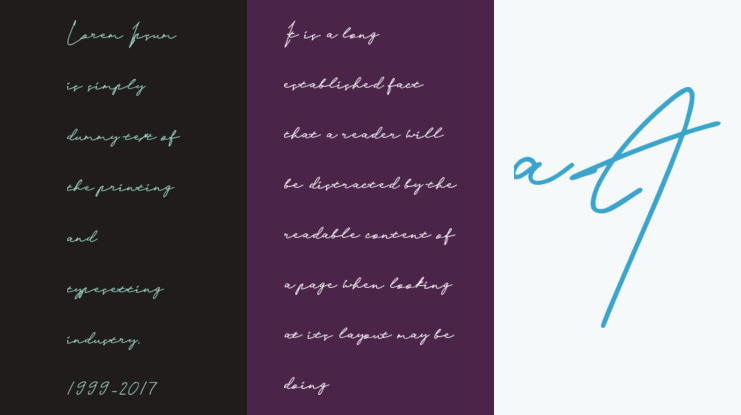 The Bright Road Font